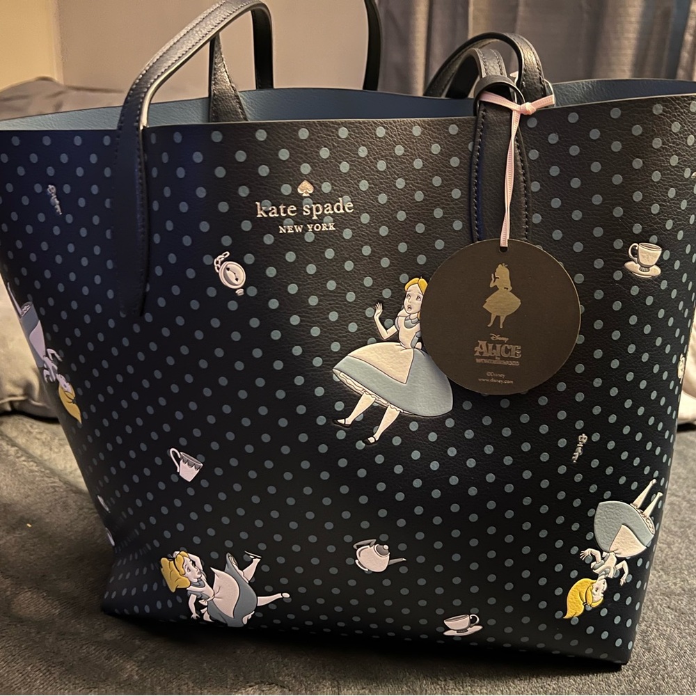 NWT Kate Spade Alice in Wonderland purse